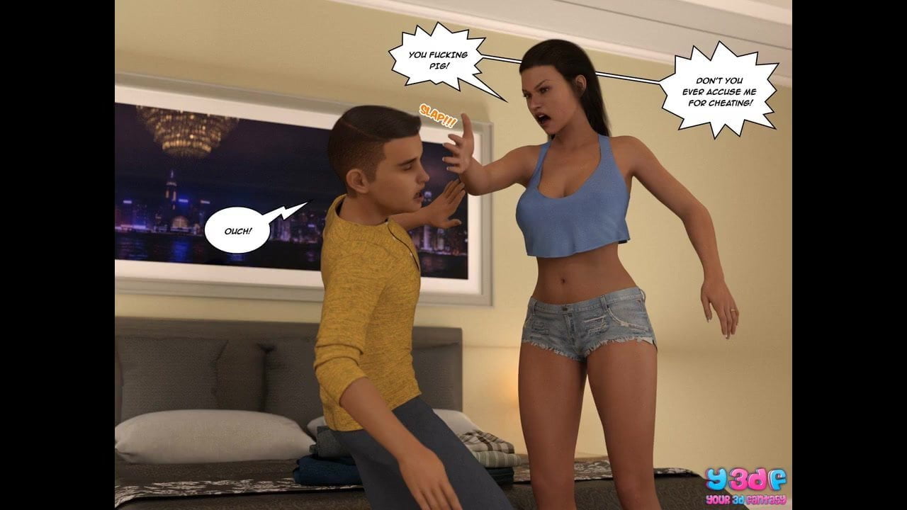 Порно комиксы с инцестом сына и мамки в 3D