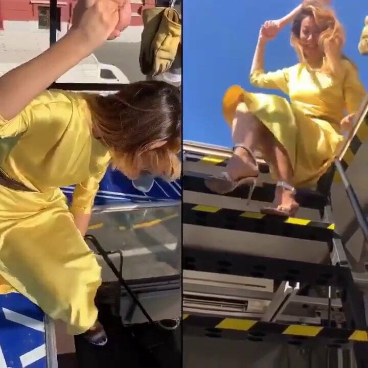 Эротическое видео с российской знаменитостью Мариной Ким 